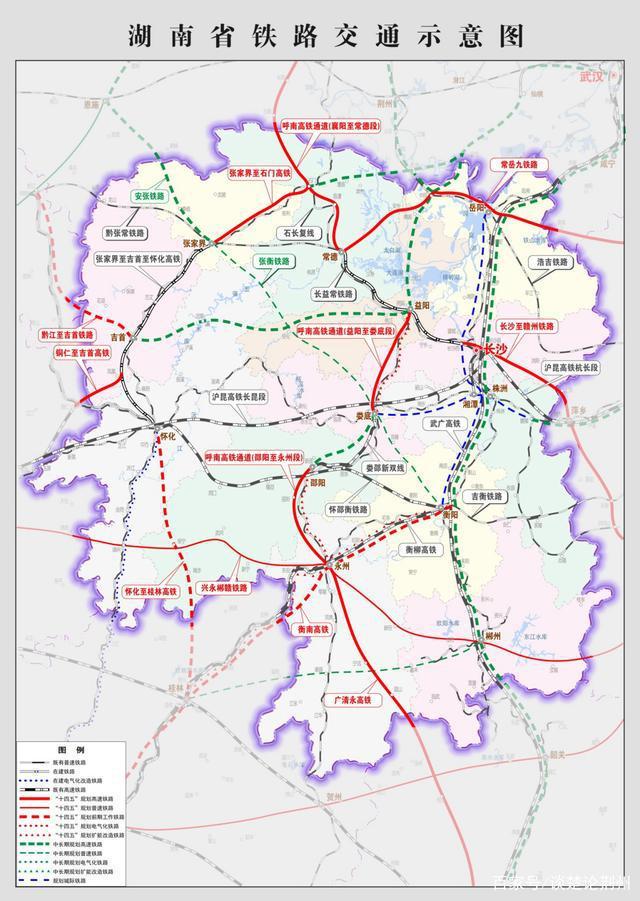 懷化高鐵最新規(guī)劃圖