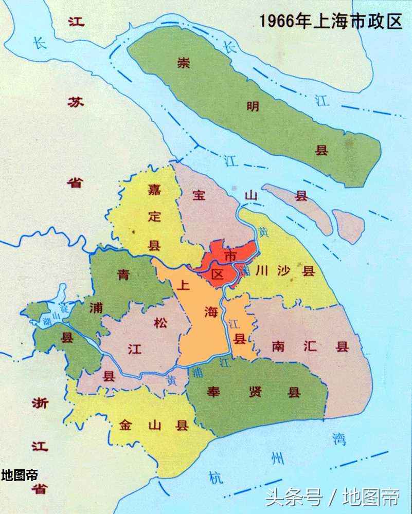 上海市最新區(qū)域劃分